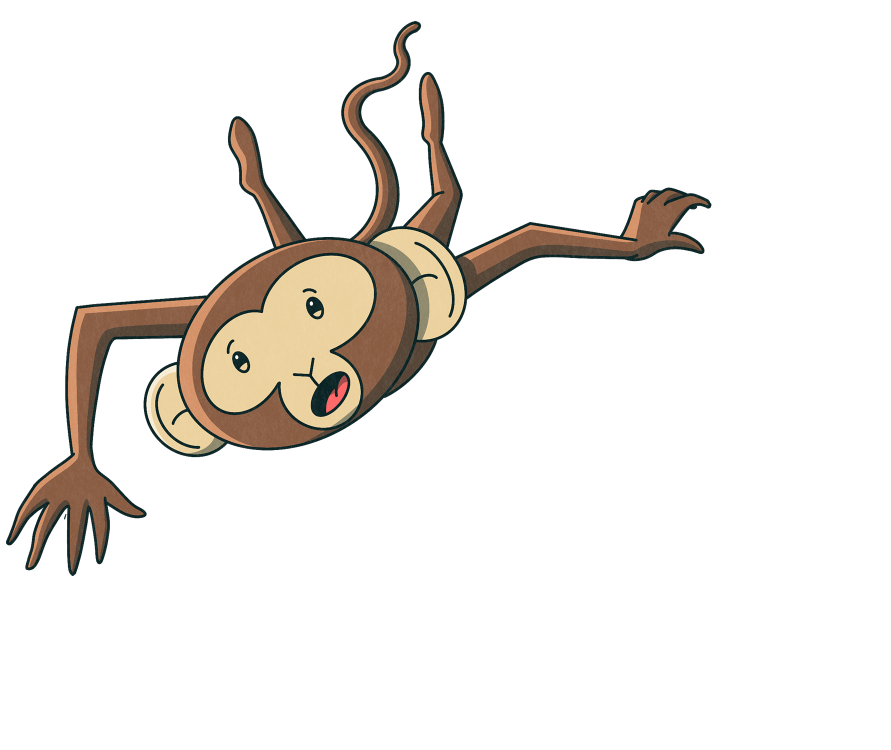Monkey Falling